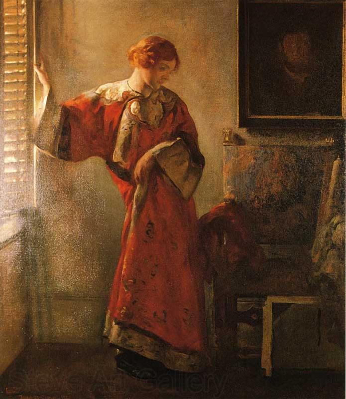 Joseph Decamp The Window Blind Germany oil painting art